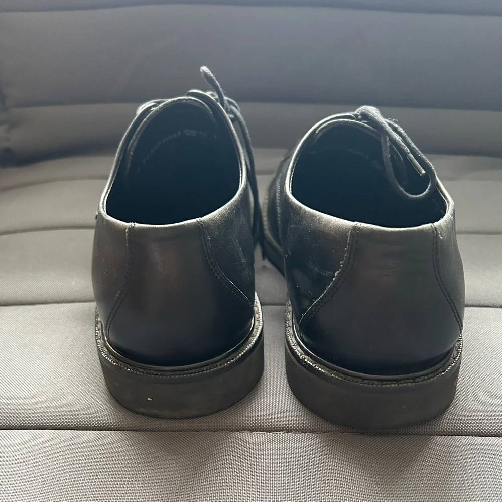 Mephisto  Mens Goodyear Belt Classic Black Leather Oxfords,   Size 9 - Picture 11 of 12